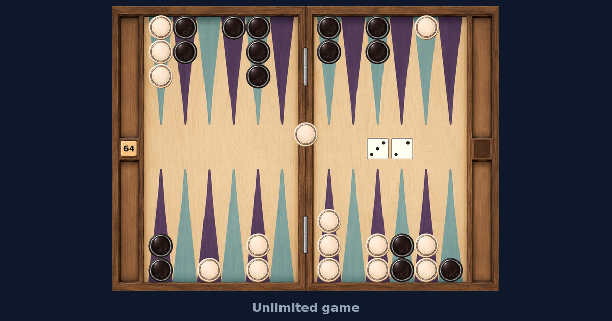 Backgammon position shared with you